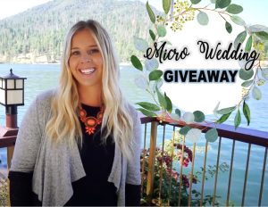 Micro Weddings – GIVEAWAY